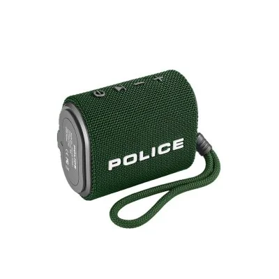 Police Mini Speakers - Green